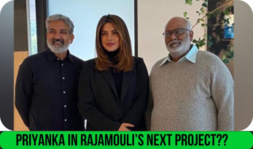 Rajamouli meets priyanka